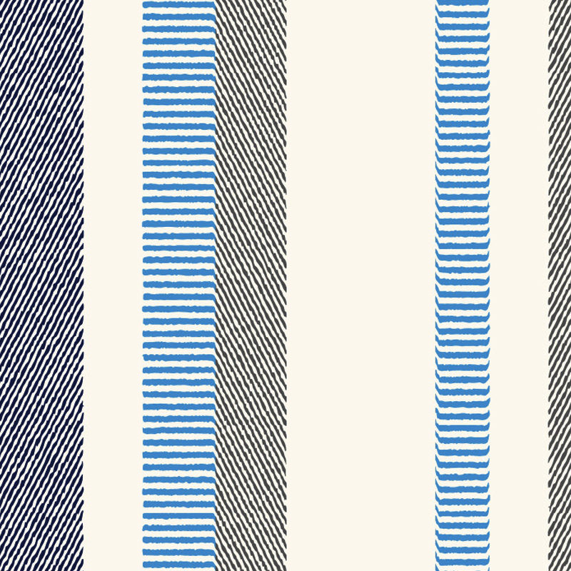 Capri Blue Stripe