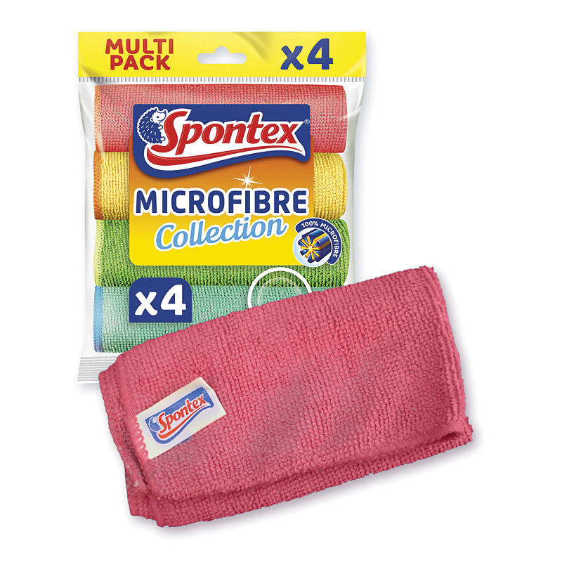 Microfbre Cloths 4Pack