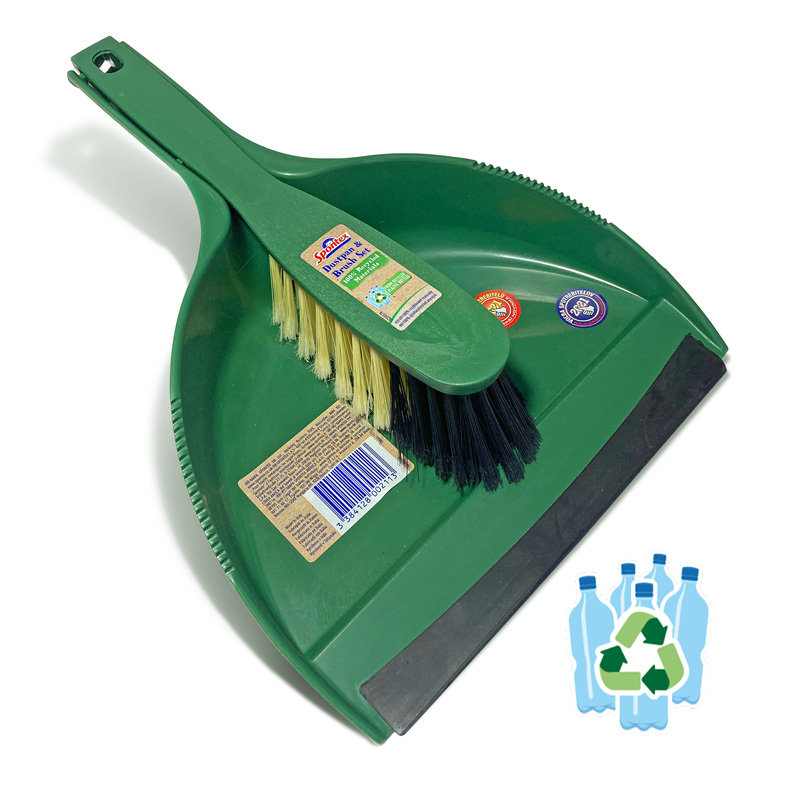 Eco Dustpan Brush Set 1